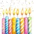 Ti-Flair Szalvéta 33 x 33 cm 3 Rétegű 20 Lap/Csomag Bougies de Fête