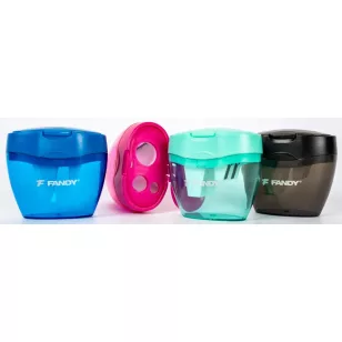   Fandy Tartályos Hegyező Fedeles Háromlyukú Vegyes Színekben