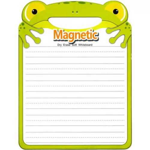 Fandy Mágnestábla A/4 Vonalas Letörölhető Béka