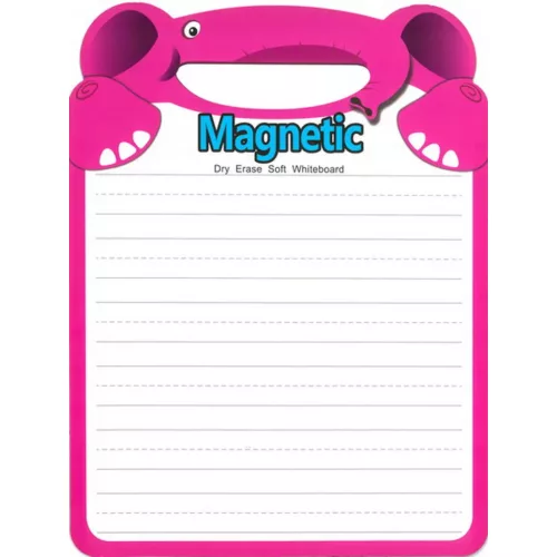 Fandy Mágnestábla A/4 Vonalas Letörölhető Elefánt