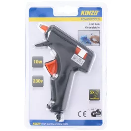   Kinzo Ragasztópisztoly 10 Watt 7 mm 2 Darab Ragasztó Stick-el