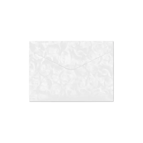 Papírgaléria Szilikonos Boríték LC/6 Roses White 120 gramm 10 Darab/Csomag