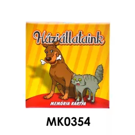 Kvíz Memóriajáték Háziállatok 500354