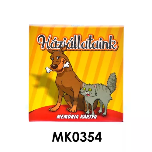 Kvíz Memóriajáték Háziállatok 500354