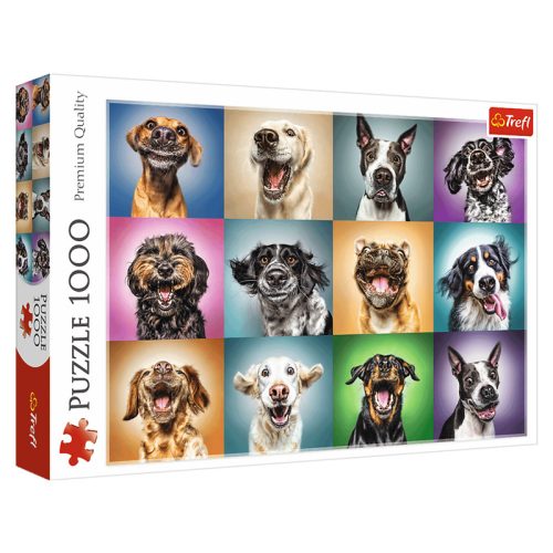Trefl Puzzle Vicces Kutyák 1000 Darabos