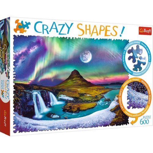 Trefl Puzzle Crazy Shapes Hajnal Izland 600 Darabos