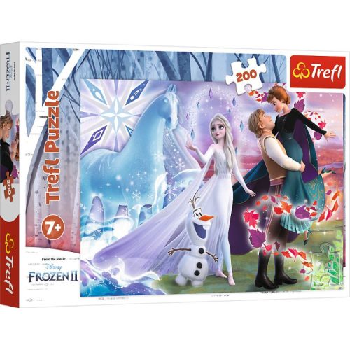 Trefl Puzzle Varázslatos Nővérek Világa Frozen2 200 darabos
