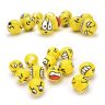   Play WITH Fun Stresszlabda 6,3 Cm Sárga Vegyes Emoji Minta Rugalmas