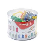 OfficeArt Kulcsjelölő Címke 5 cm 50 Db/Csomag Vegyes Színek Feliratozható Műanyag