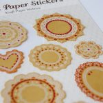 Stick Art Matrica Kraft Mandala Minta Pink Csillámos Dekor 10x16 cm 2 ív/bliszter