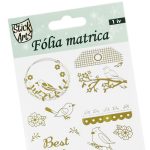 Stick Art Matrica Madárminta 10x23 cm