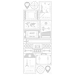 Stick Art Matrica Utazásminta 10x23 cm