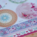 Stick Art Washi Tape Rizspapír Matrica Színes Pillangóminta 2 ív/bliszter