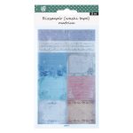 Stick Art Washi Tape Rizspapír Matrica Vignetta Minta 2 ív/bliszter