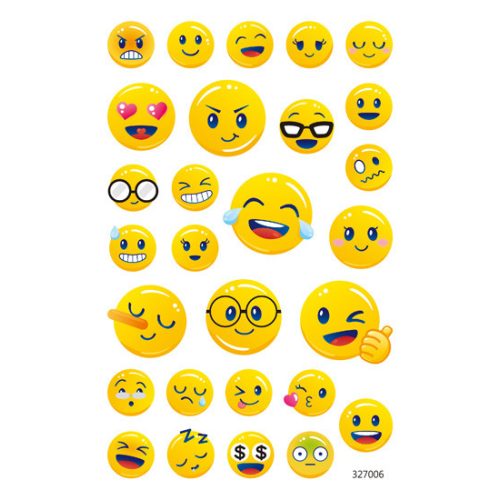 Stick Art Matrica Pufi Emojis Minta 10x16 cm