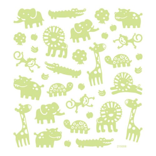 Stick Art Matrica Világító Animals 15x17 cm