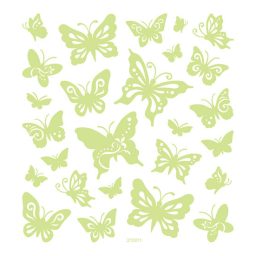 Világító Butterflies 15x17 cm