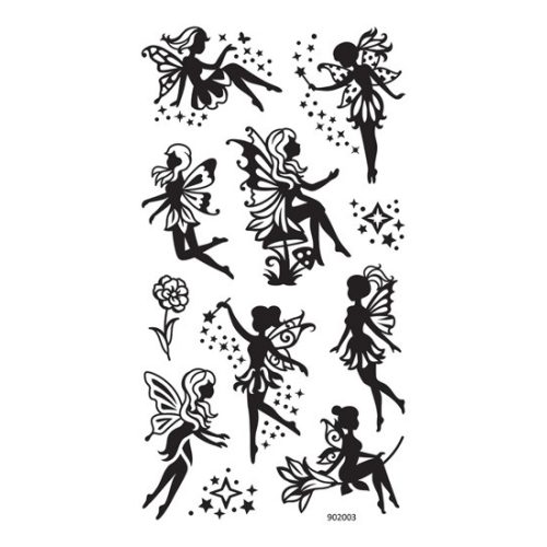Stick Art Matrica Flower Lady Minta 9x15 cm 3 Ív Fólia 1 Ív Matrica