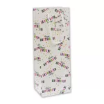 NiftyGift Italos Dísztasak 35x13x10 cm Birthday Minta Vegyesen