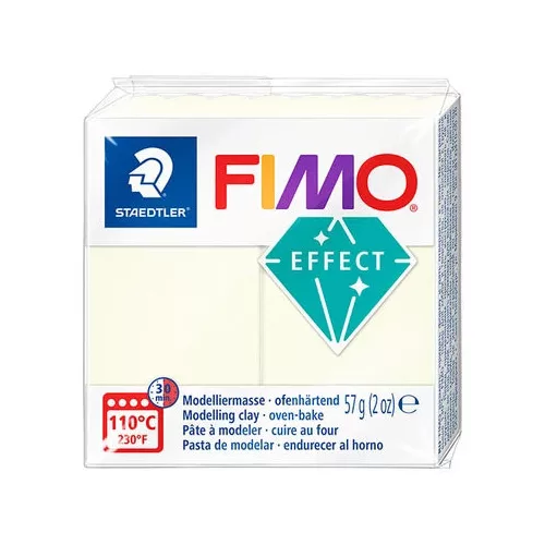Fimo Effect Süthető Gyurma 57 gramm Sötétben Világító