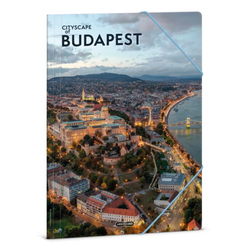 Ars Una Gumis Mappa A/4 Cityscape Budapest (5506) 25