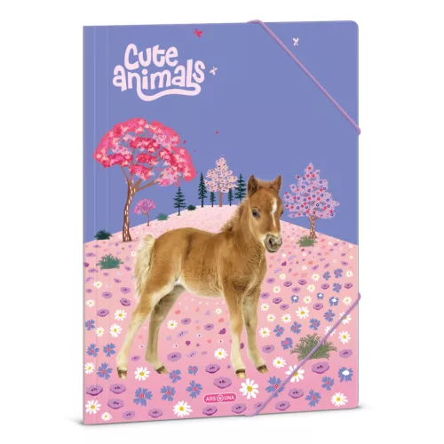 Ars Una Gumis Mappa A/4 Cute Animals-Horse (5526) 26