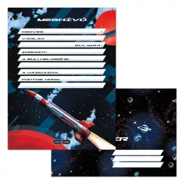   Ars Una Partimeghívó Borítékkal 10 Darab/Csomag Space Explorer (5552) 26