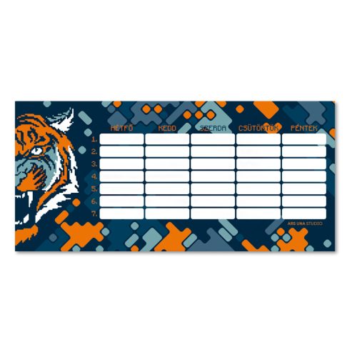 Ars Una Egylapos Órarend Roar Of The Tiger (5005) 20