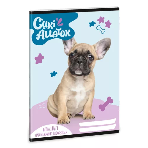 Ars Una Leckefüzet A/5 Cuki-Francia Bulldog (5426) 24