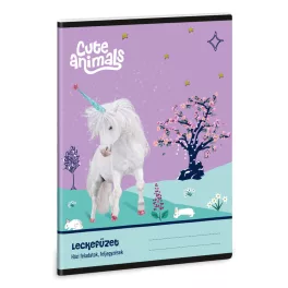 Ars Una Leckefüzet A/5 Cute Animals Unicorn (5448) 25