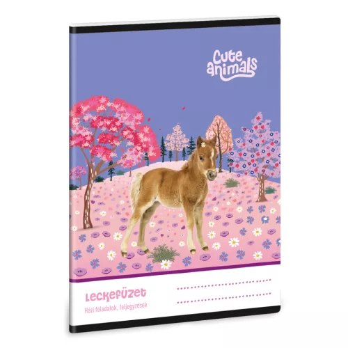 Ars Una Leckefüzet A/5 Cute Animals-Horse (5526) 26