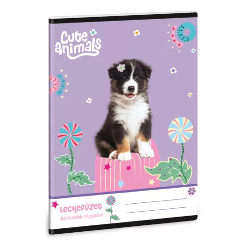 Ars Una Leckefüzet A/5 Cute Animals- Aussie (5528) 26