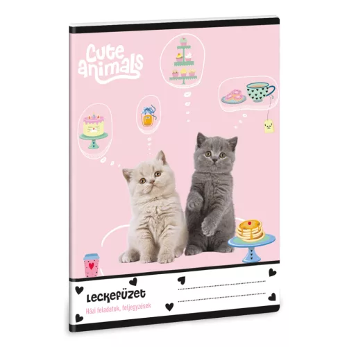 Ars Una Leckefüzet A/5 Cute Animals-Tea Party (5532) 26