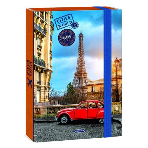 Ars Una Füzetbox A/4 Cities Paris 5313