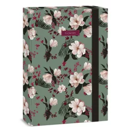 Ars Una Füzetbox A/4 Flowery Green (5535) 26