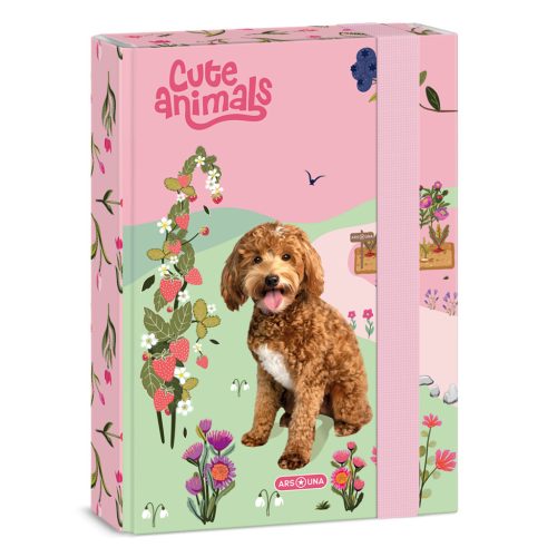 Ars Una Füzetbox A/5 Cute Animals Doggie (5458) 25