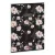 Ars Una Extra Kapcsos Füzet A/4 Négyzetrácsos Flowery Black (5374) 24