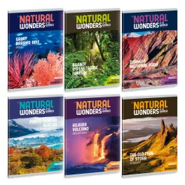   Ars Una A/5 Extra Kapcsos Füzet-Sima Natural Wonders (5102) 21