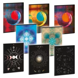   Ars Una Extra Kapcsos Füzet A/5 Sima Mystic Constellation (5191) 22