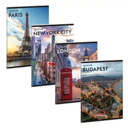 Ars Una Szótárfüzet Extra Kapcsos A/5 Cityscape (5482) 25