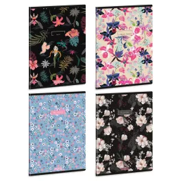   Ars Una Szótárfüzet Extra Kapcsos A/5 Flowers-Mix (5521) 25