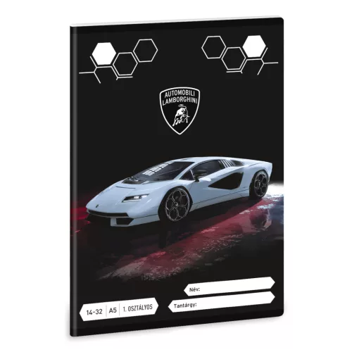 Ars Una  I. Oszt. A/5 Füzet Lamborghini (5254) 23