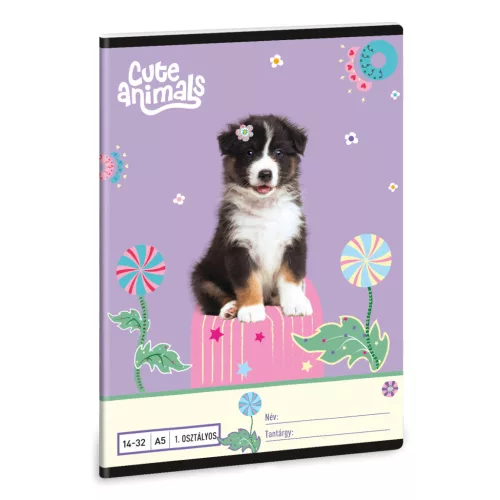 Ars Una Füzet I. Osztályos Cute Animals- Aussie (5528) 26