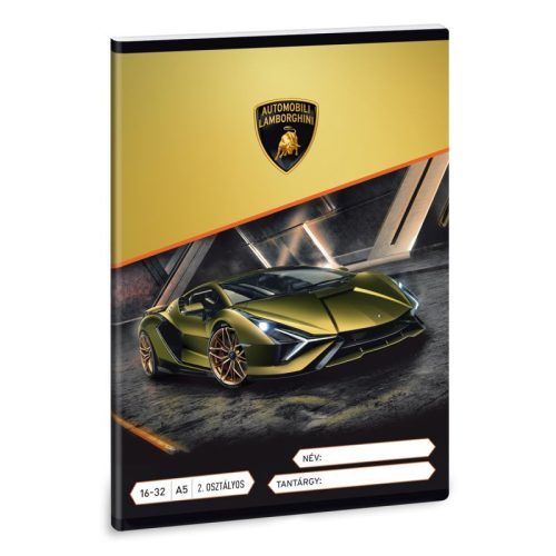 Ars una II. Osztályos Füzet Lamborghini