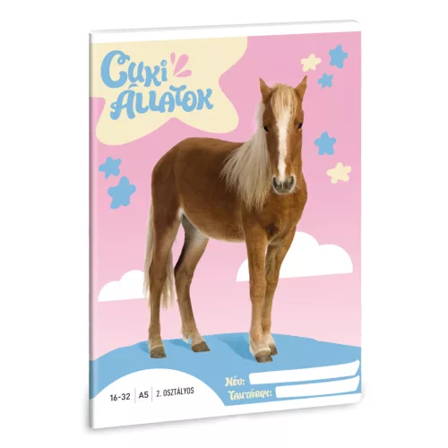 Ars Una Füzet II. Osztályos Cuki-Palomino Póni (5431) 24