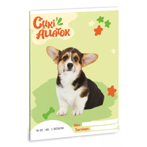 Ars Una Füzet II. Osztályos Cuki-Welsh Corgi (5432) 24