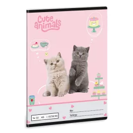   Ars Una Füzet II. Osztályos Cute Animals-Tea Party (5532) 26