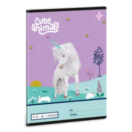   Ars Una Füzet III. Osztályos Cute Animals Unicorn (5448) 25
