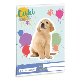  Ars Una Füzet III. Osztályos Cuki Golden Retriever (5495) 25
