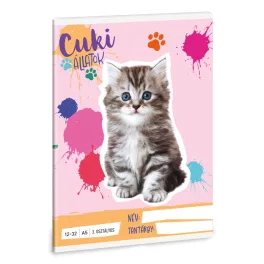Ars Una Füzet III. Osztályos Cuki Perzsa Cica (5498) 25